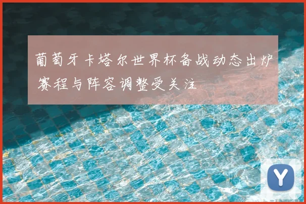 葡萄牙卡塔尔世界杯备战动态出炉 赛程与阵容调整受关注